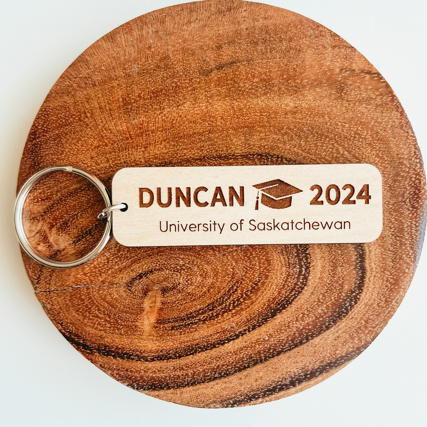 Personalized Graduation Keychain