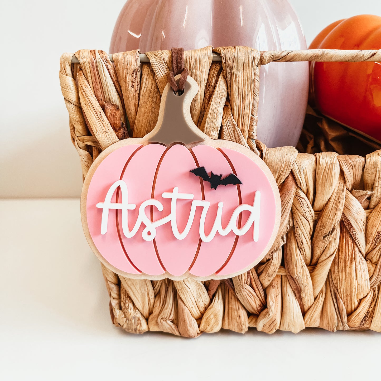 3D Pumpkin Tag