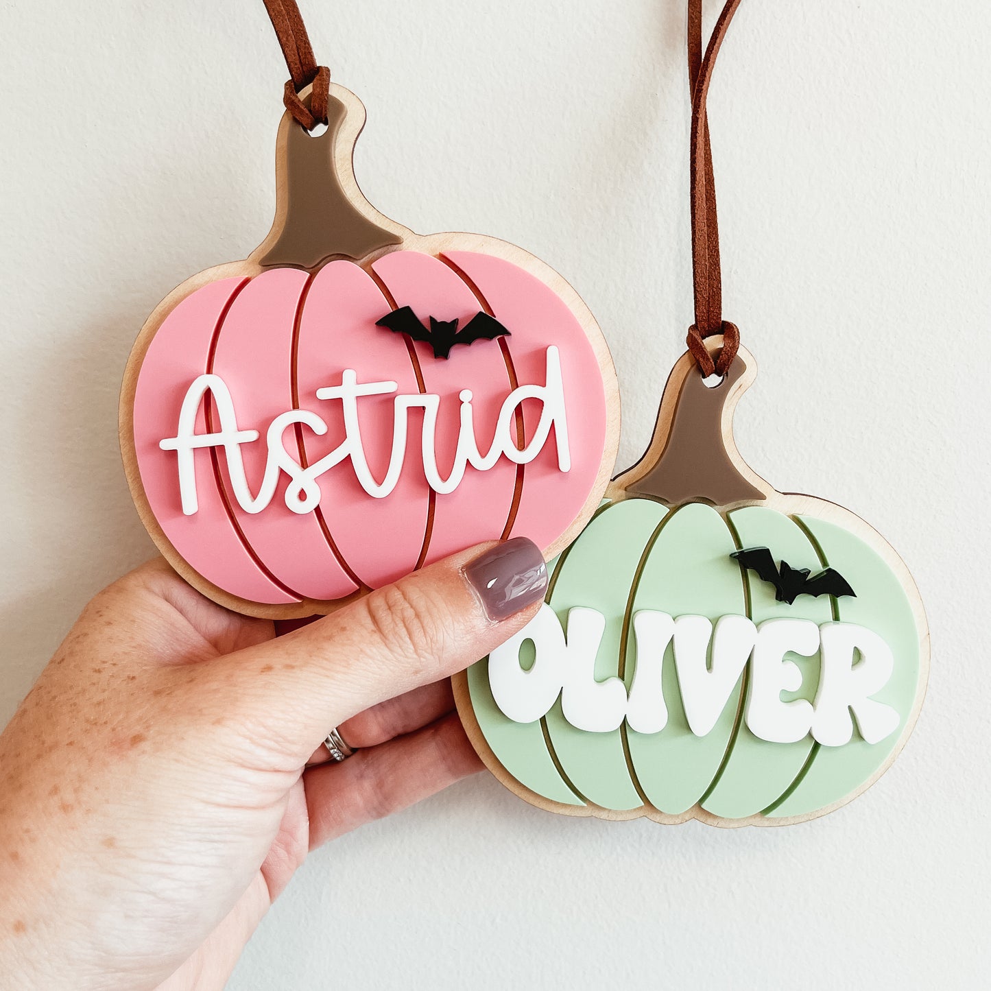 3D Pumpkin Tag