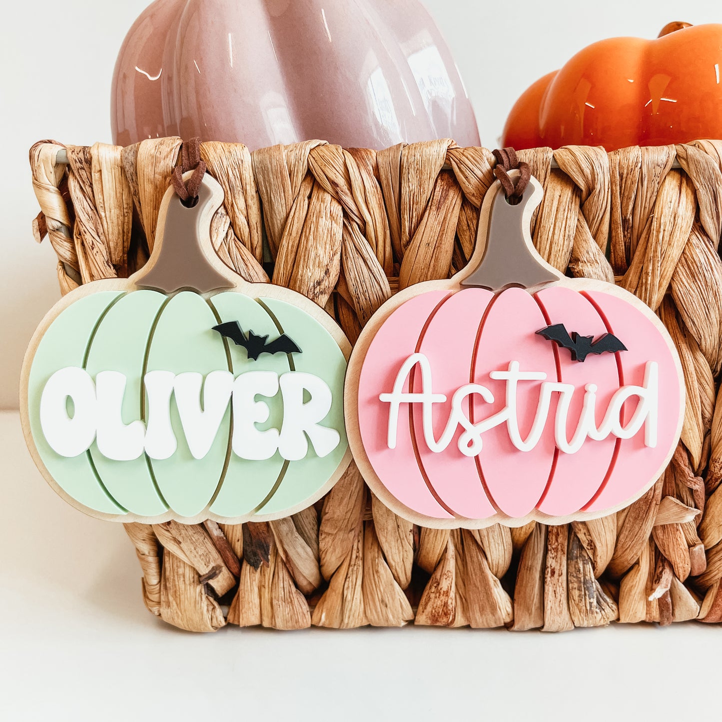 3D Pumpkin Tag