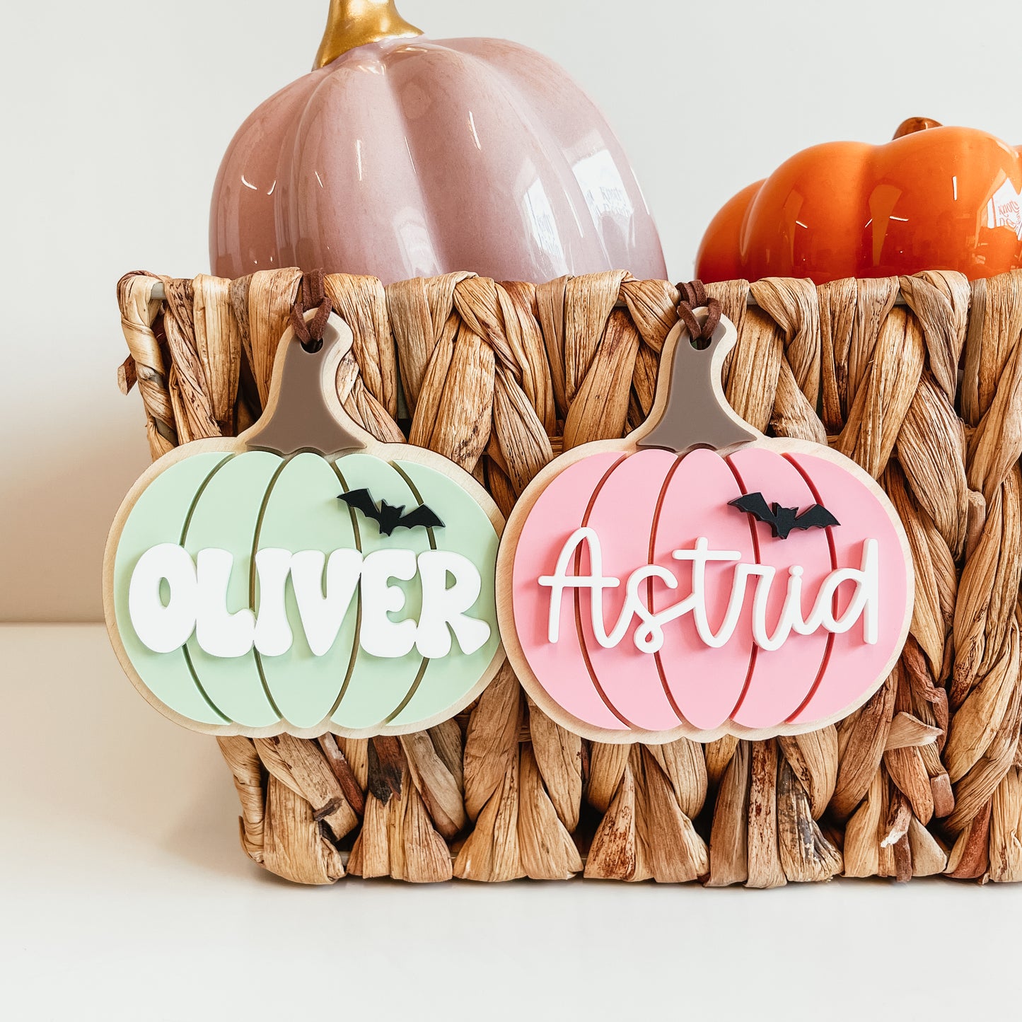 3D Pumpkin Tag