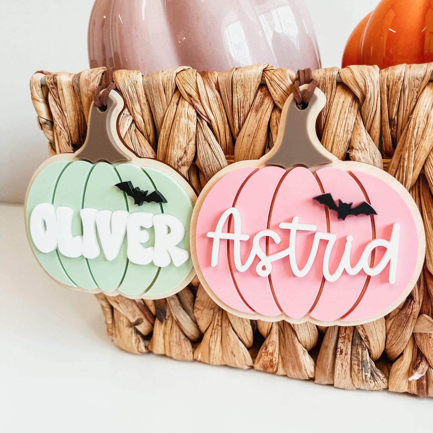3D Pumpkin Tag
