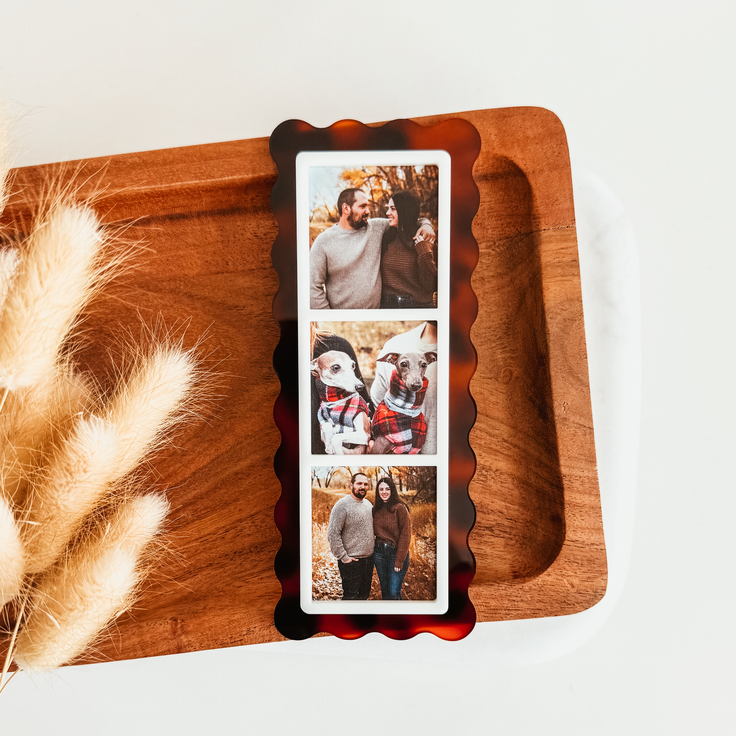 Tortoise Shell Photo Strip Magnet