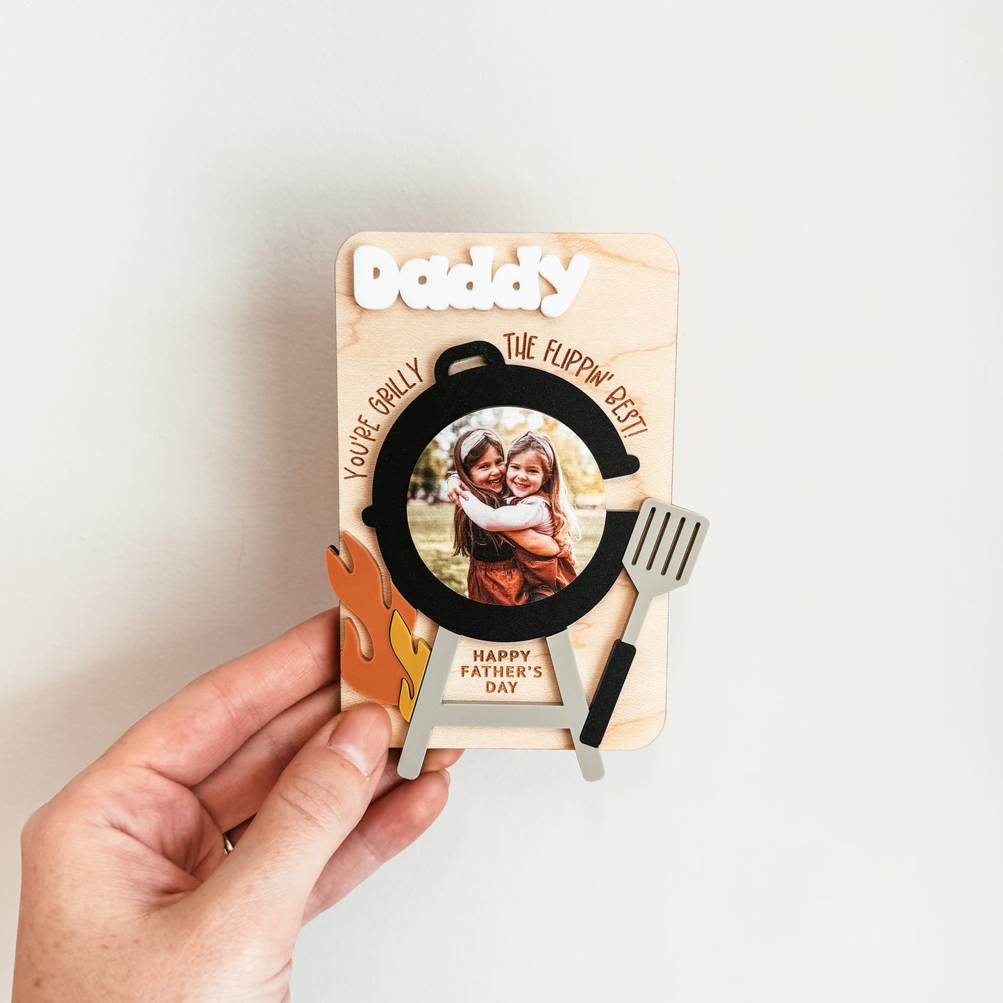 BBQ Photo Magnet