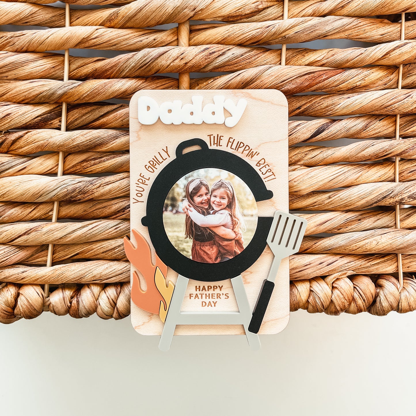 BBQ Photo Magnet