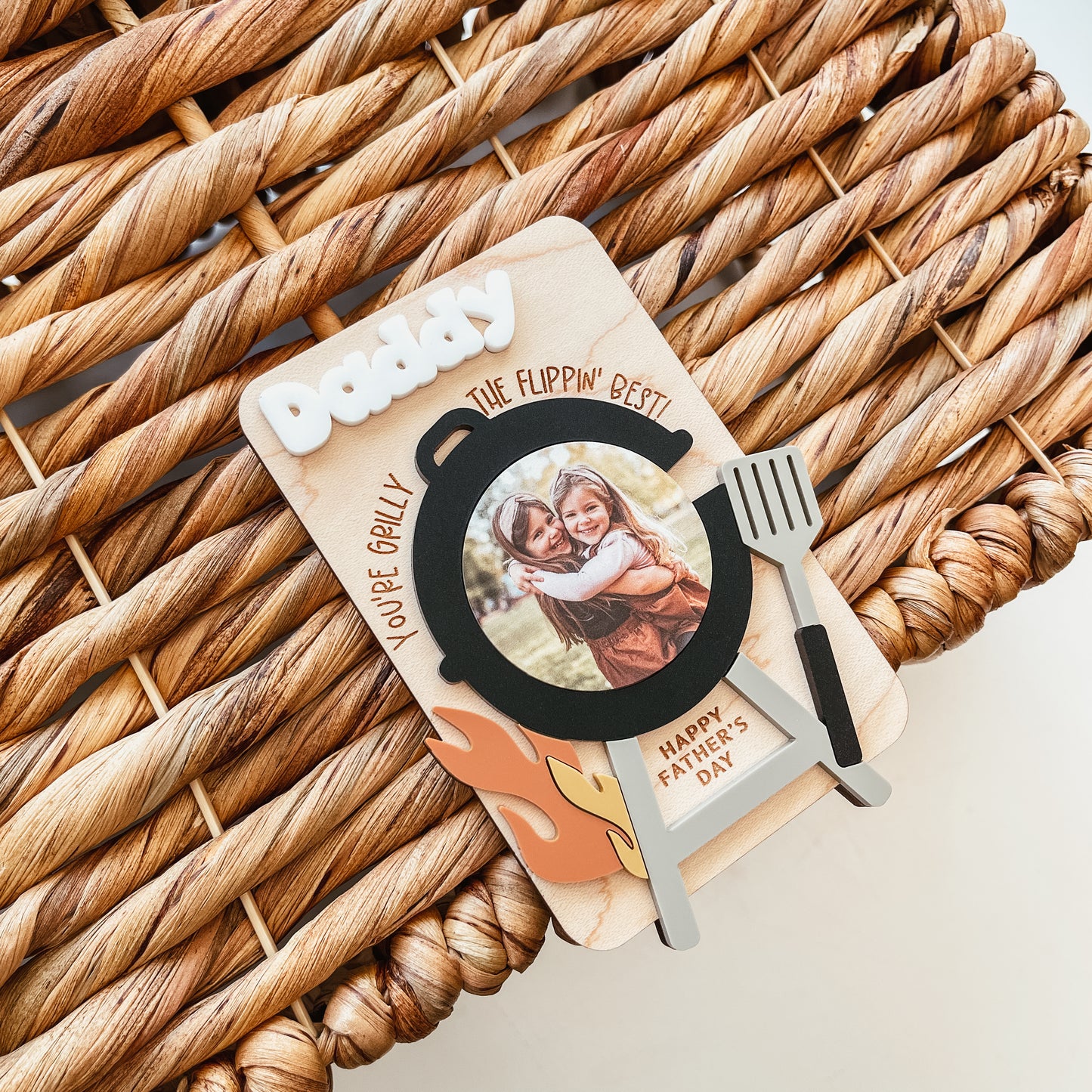 BBQ Photo Magnet