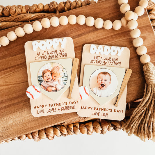 Baseball Photo Magnet