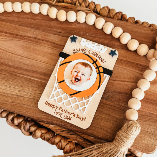 Basketball Photo Magnet