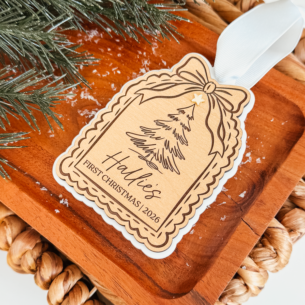Vintage Inspired Arch Ornament