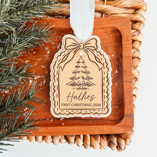 Vintage Inspired Arch Ornament