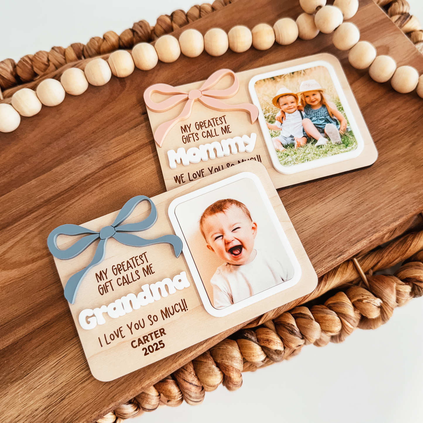 Greatest Gift Bow Photo Magnet