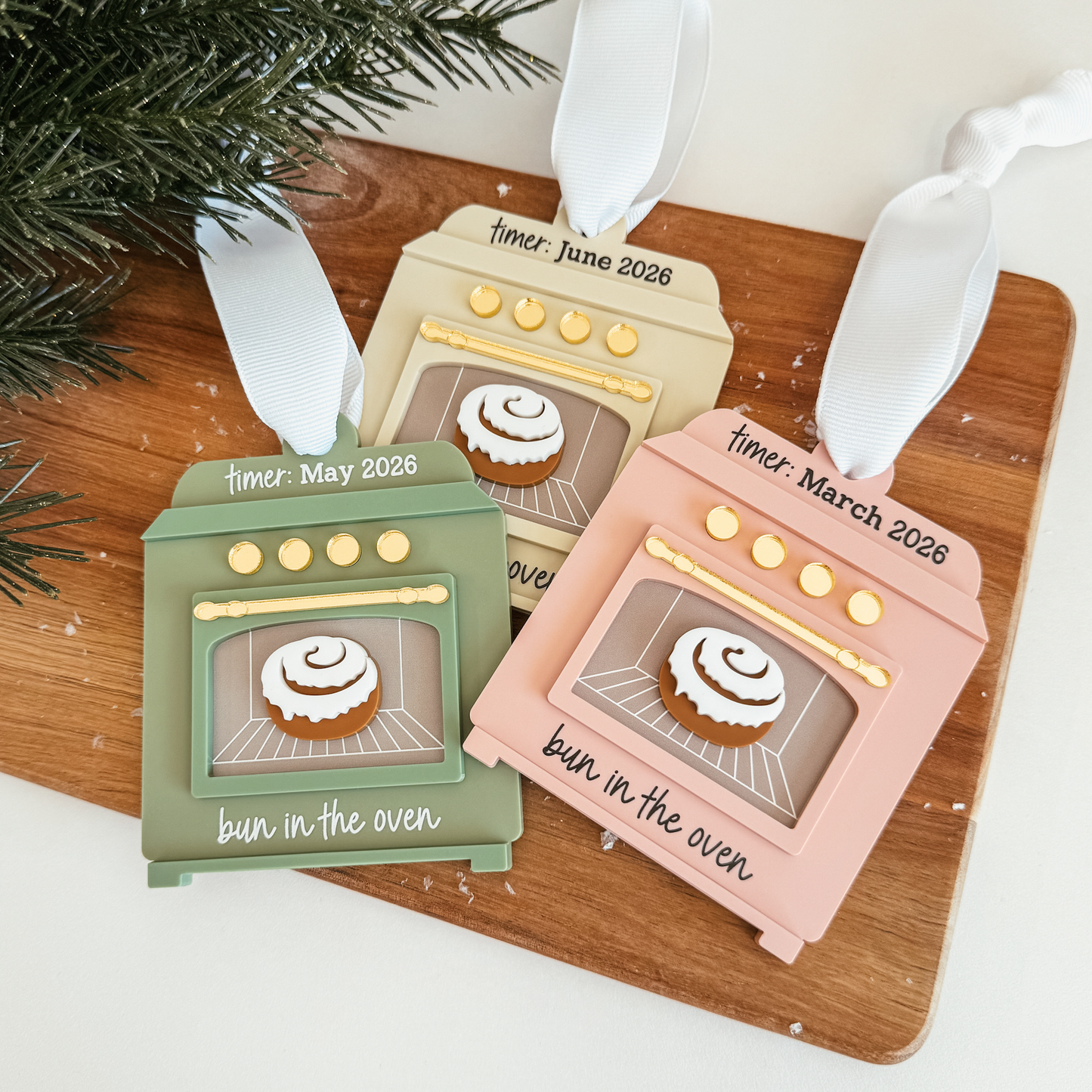 Bun In The Oven Christmas Ornament