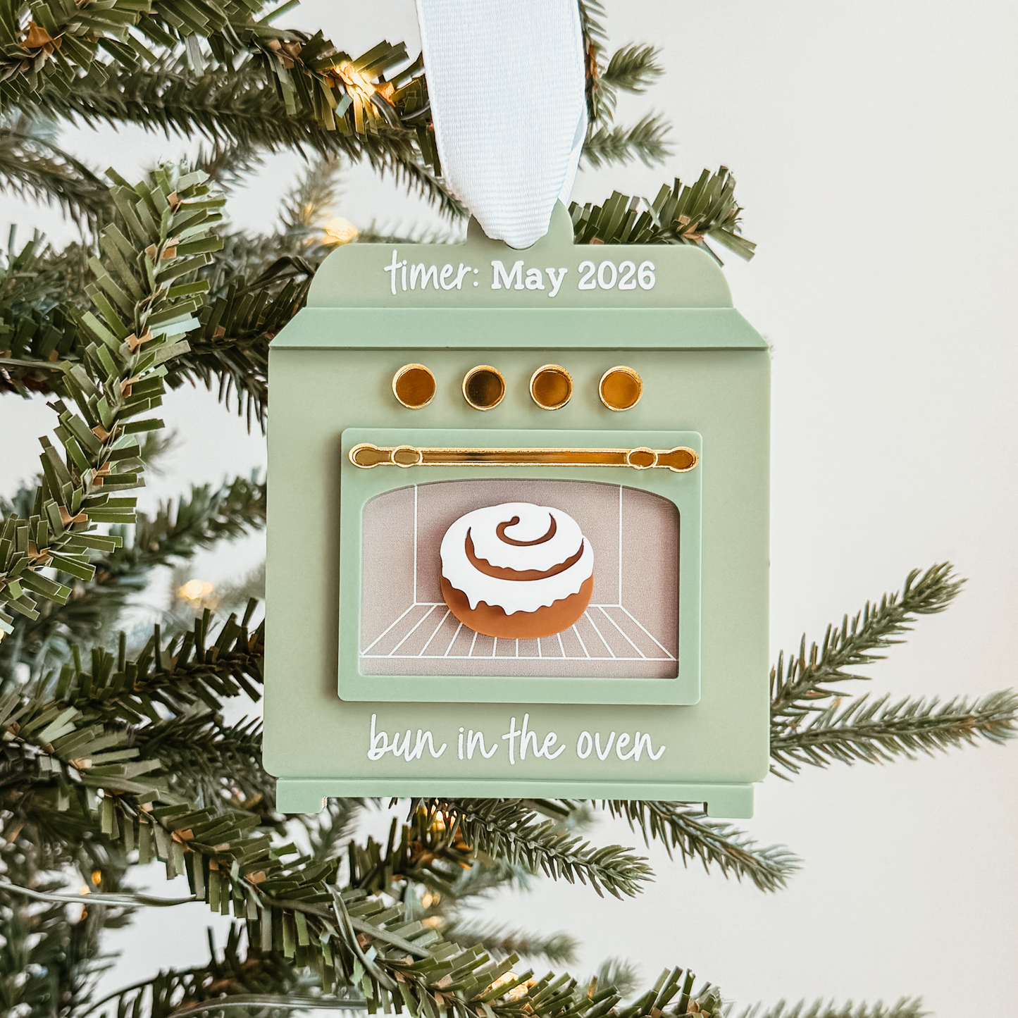 Bun In The Oven Christmas Ornament