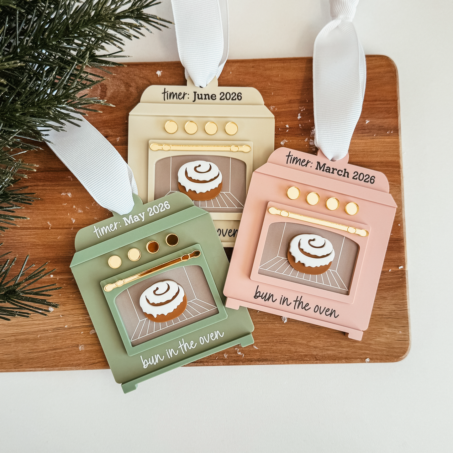 Bun In The Oven Christmas Ornament