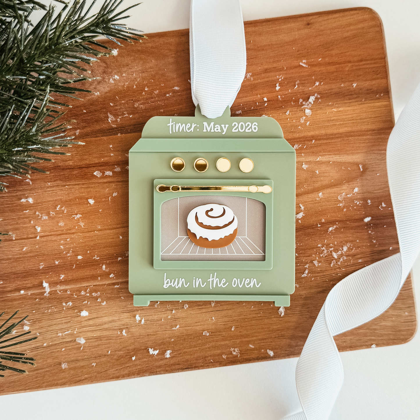 Bun In The Oven Christmas Ornament