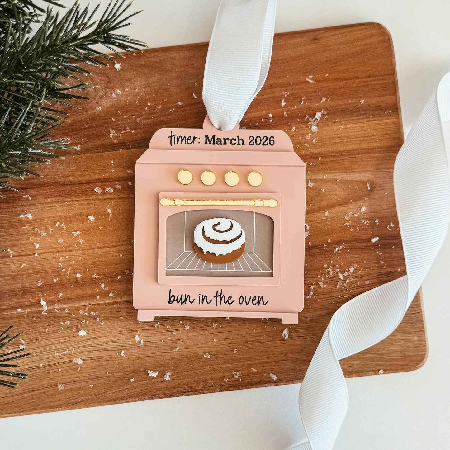 Bun In The Oven Christmas Ornament