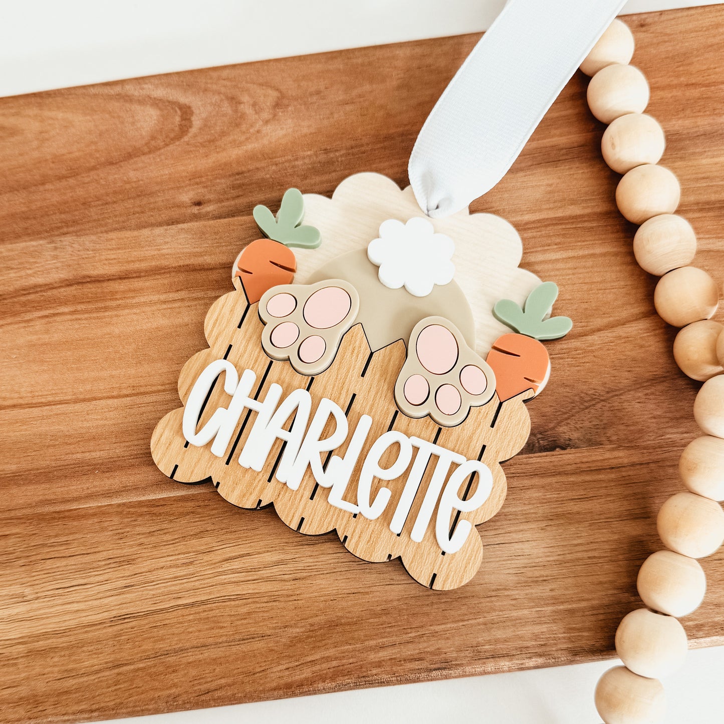 Bunny Bum Easter Basket Tag