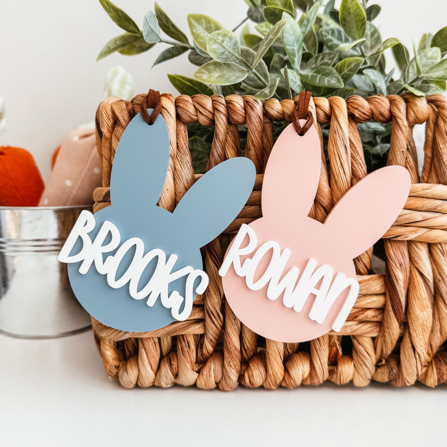3D Acrylic Bunny Tag
