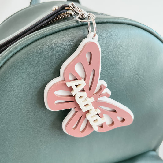 Butterfly Bag Tag