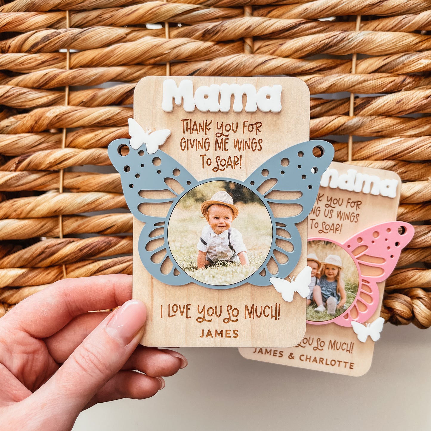 Butterfly Photo Magnet