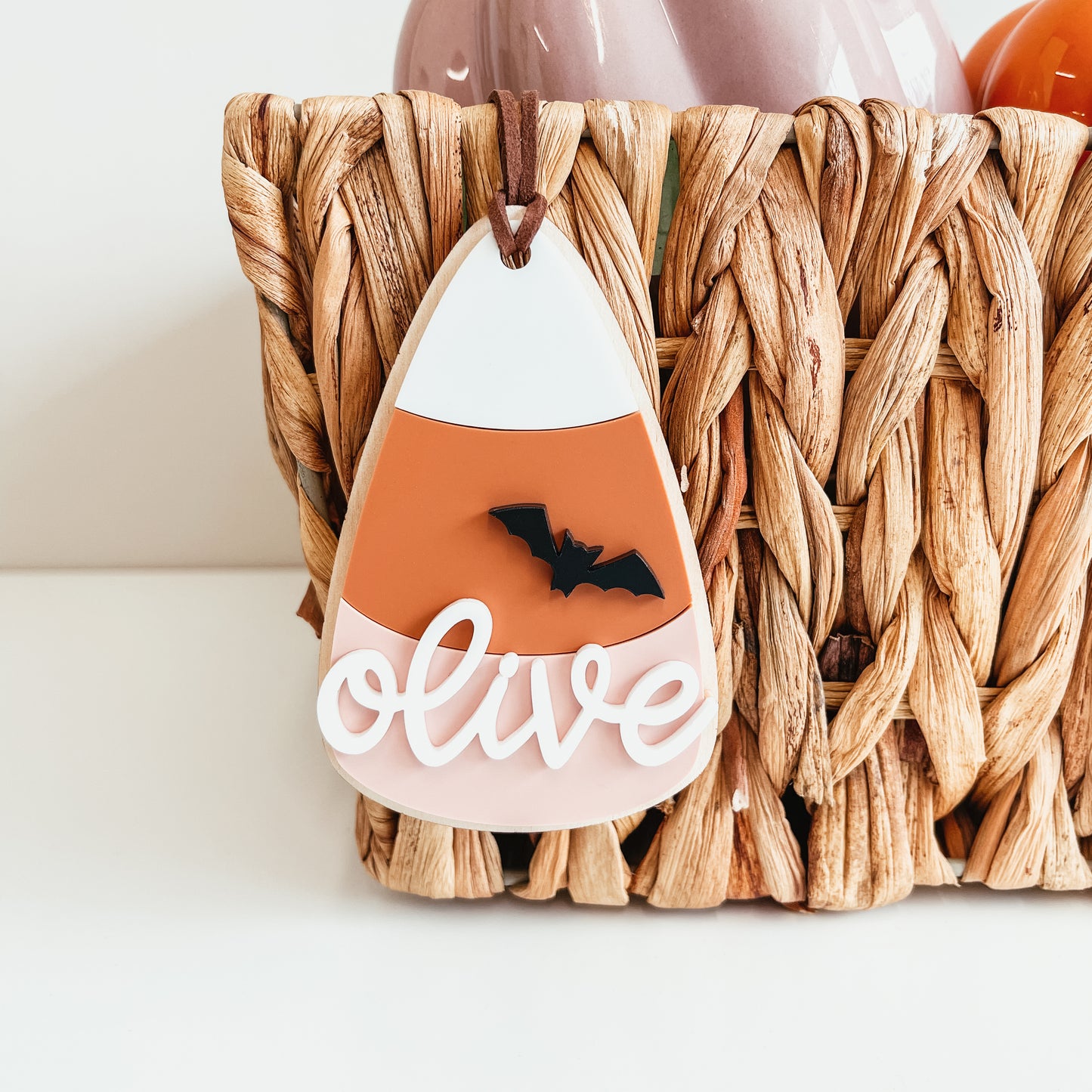 3D Candy Corn Tag