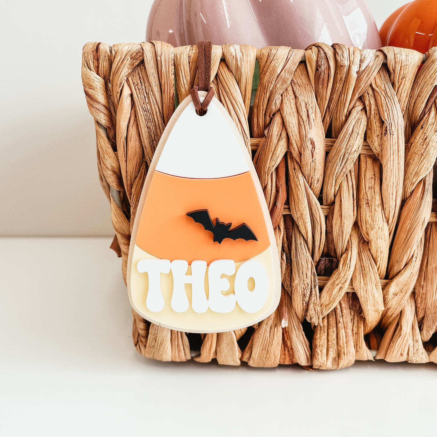 3D Candy Corn Tag
