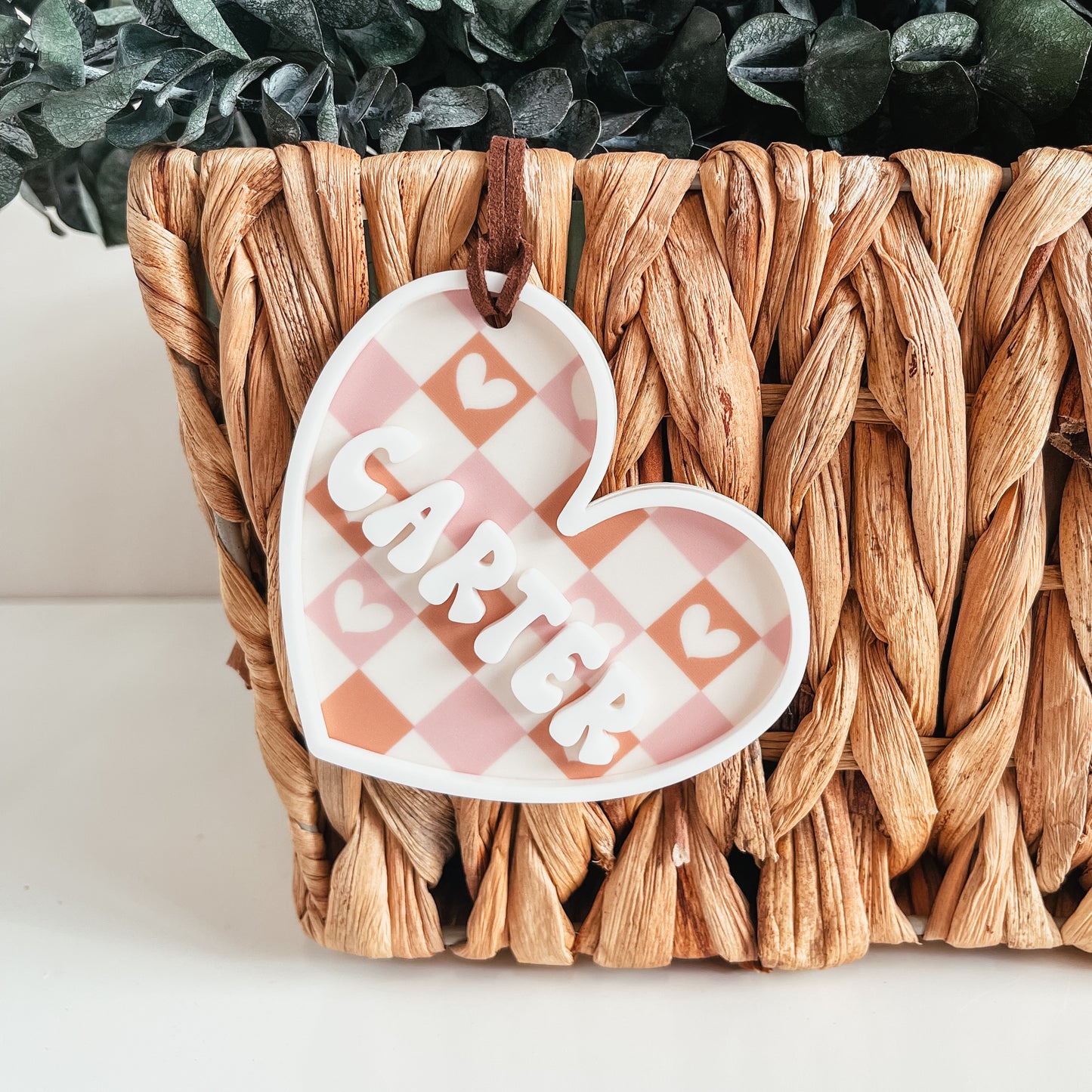 Heart Check Tag (Heart or Scallop)