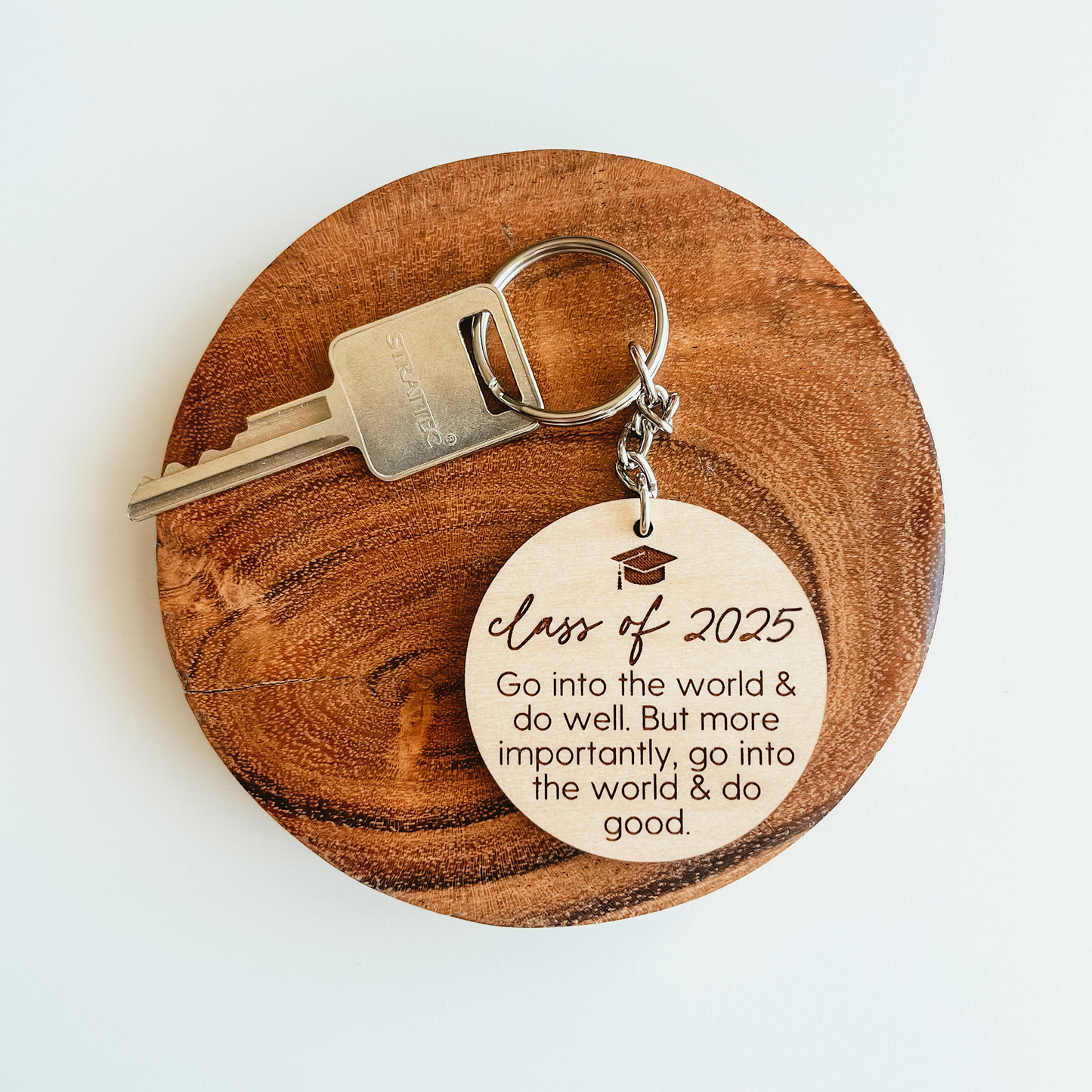 Personalized Graduation Keychain