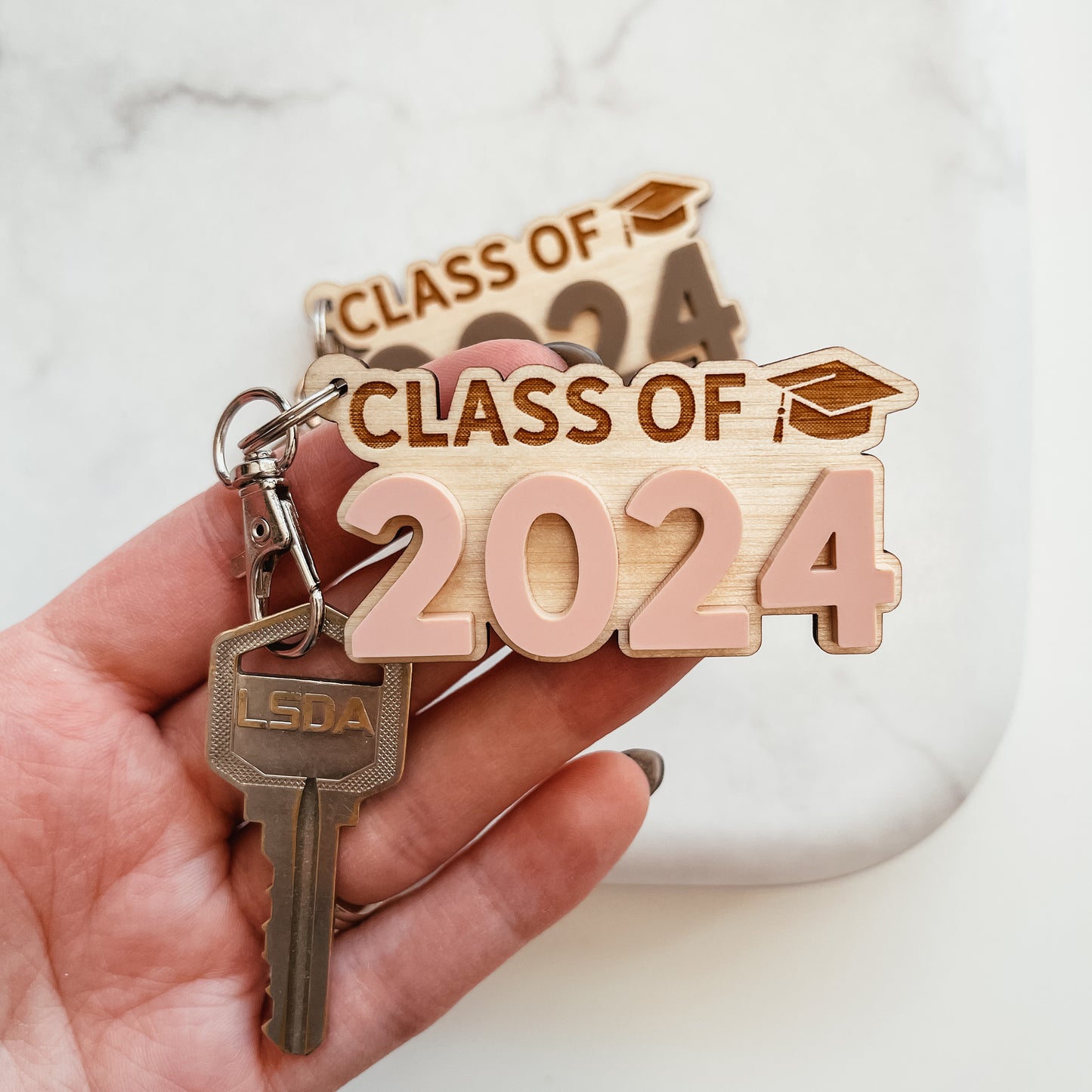 3D Graduation Keychain