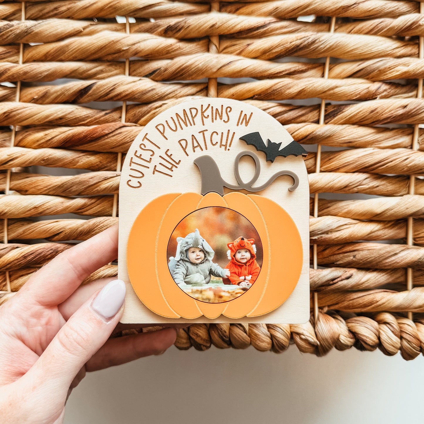 Pumpkin Photo Magnet