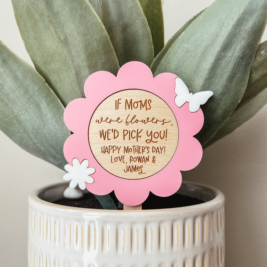 Custom Mom/Grandma Plant Stake