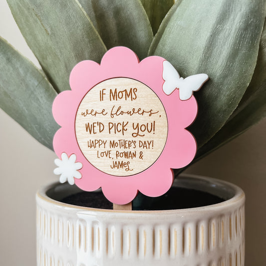 Custom Mom/Grandma Plant Stake
