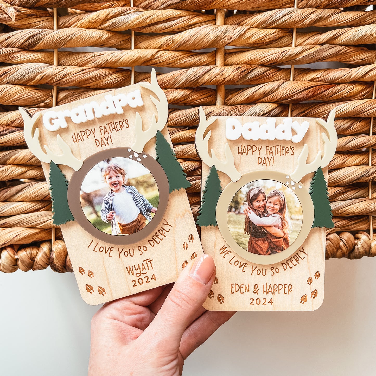 Deer Photo Magnet