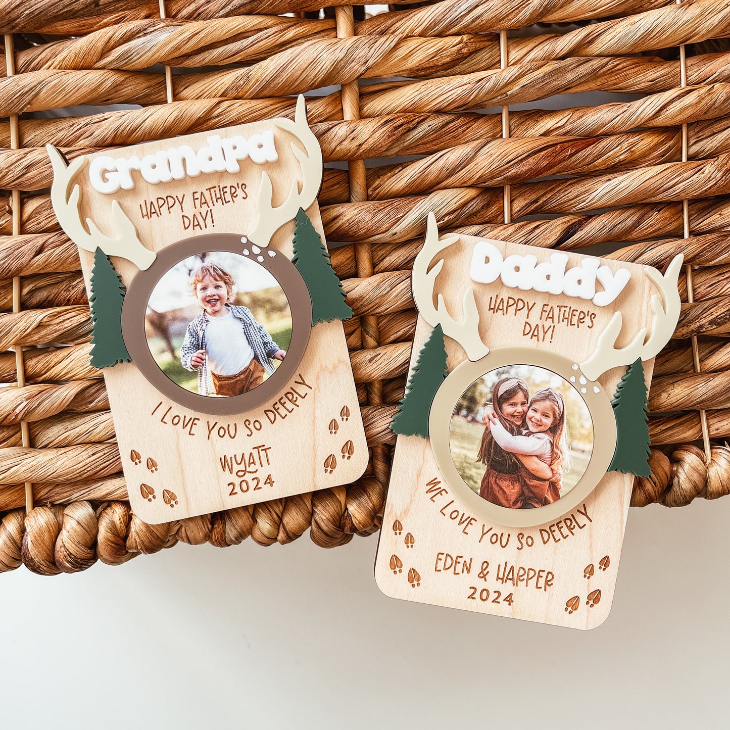 Deer Photo Magnet