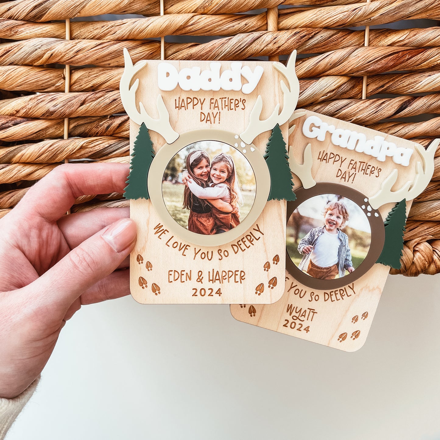 Deer Photo Magnet