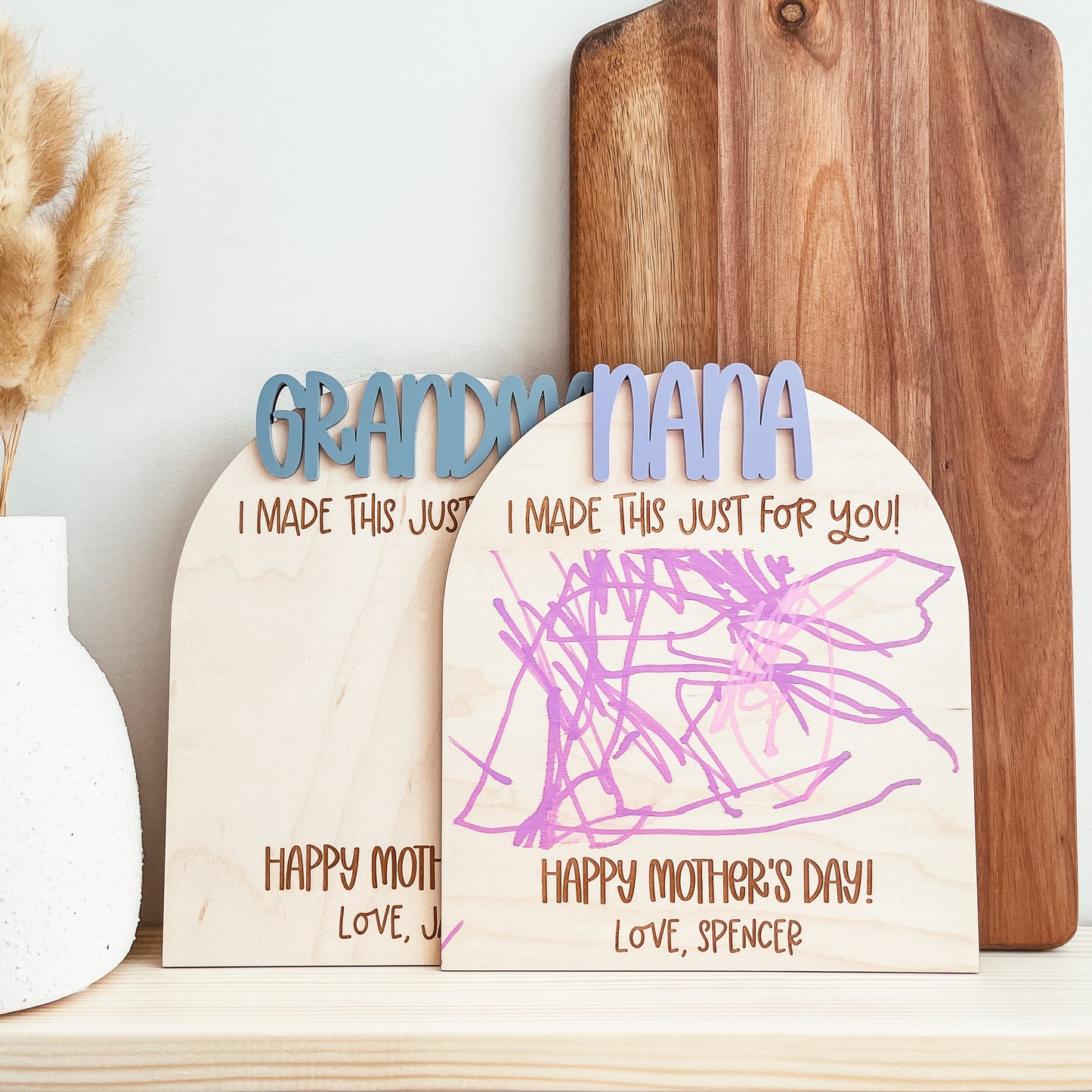 DIY Kid's Drawing Sign