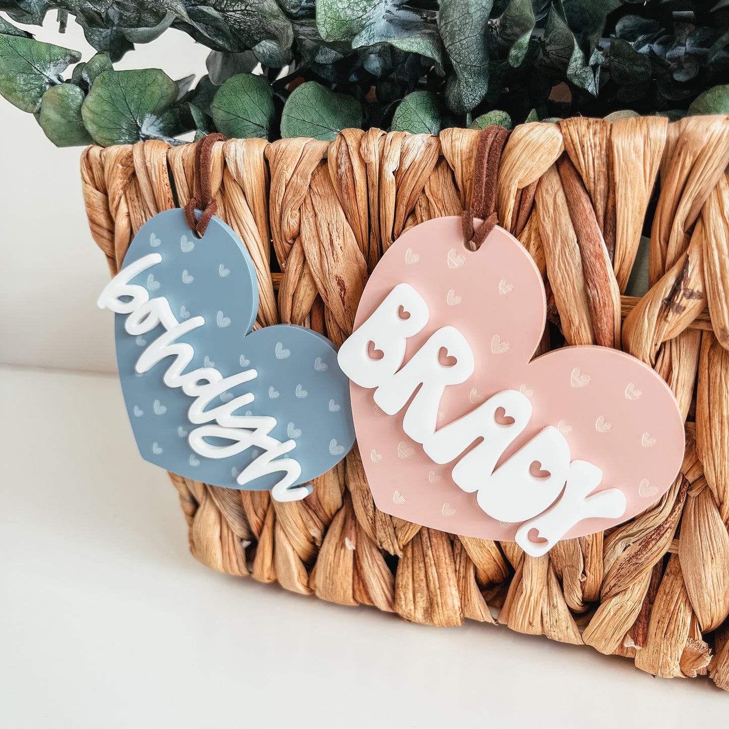 3D Acrylic Heart Tag | 2024 Version