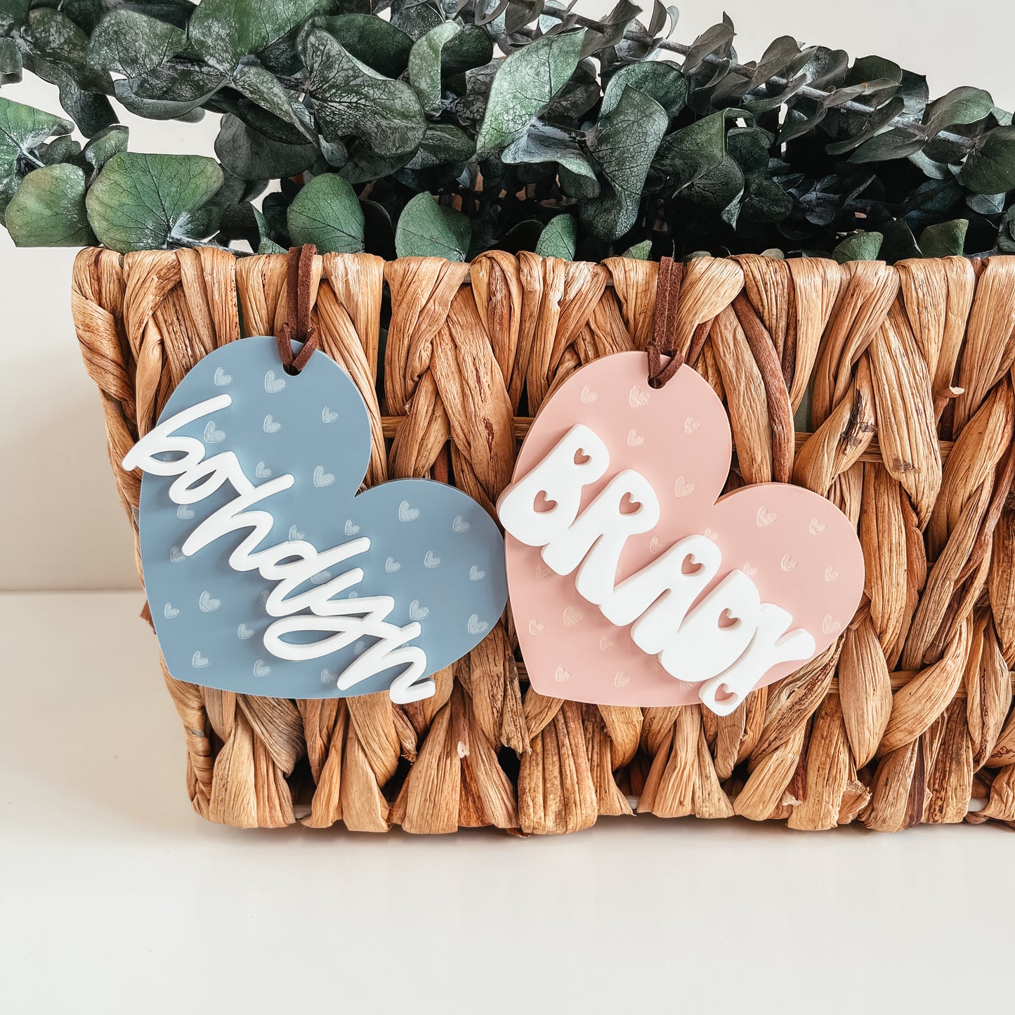 3D Acrylic Heart Tag | 2024 Version