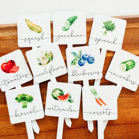 Fruit/Vegetable Plant Marker