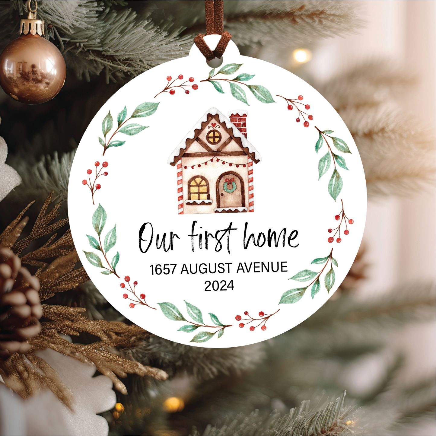 Our First/New Home Christmas Ornament