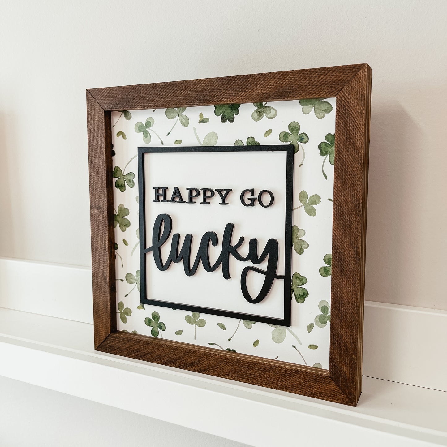 Happy Go Lucky Sign