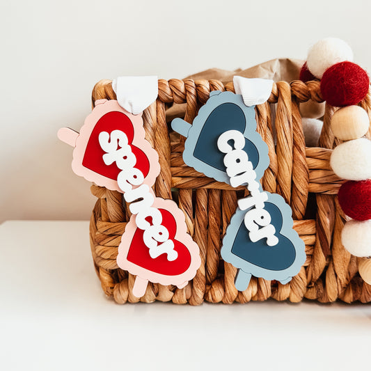 Heart Glasses Valentine's Day Tag | 2024 Version