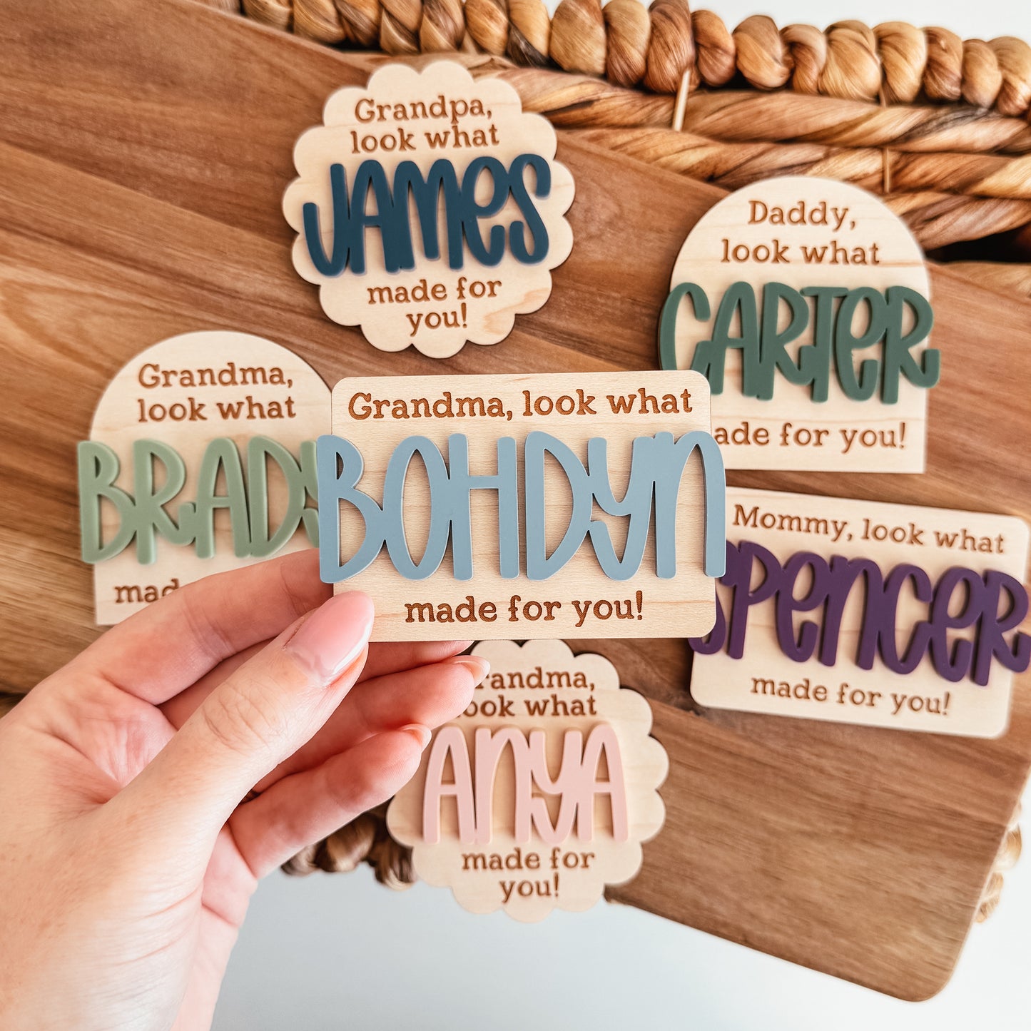 Personalized Look What I Made For You Magnet