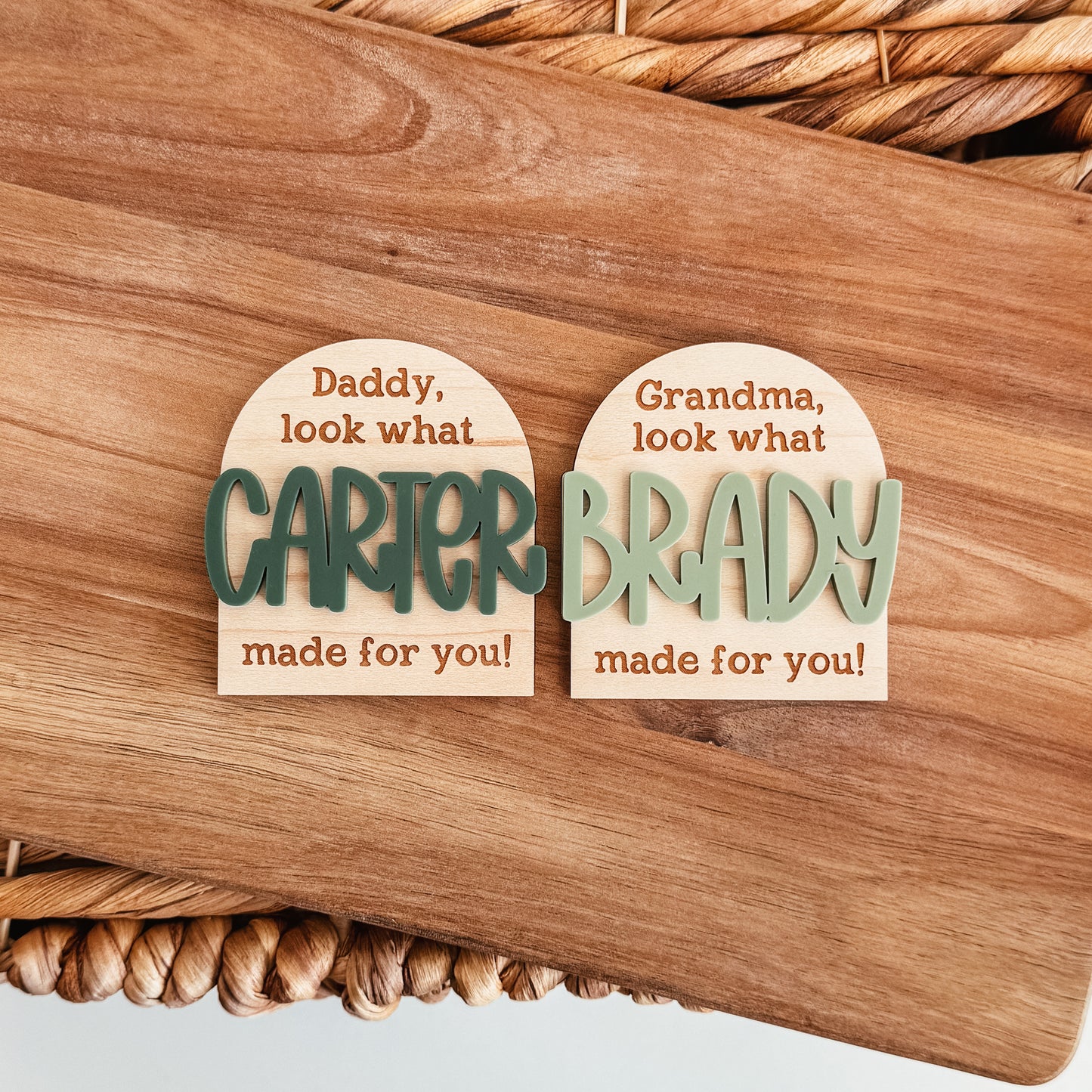 Personalized Look What I Made For You Magnet