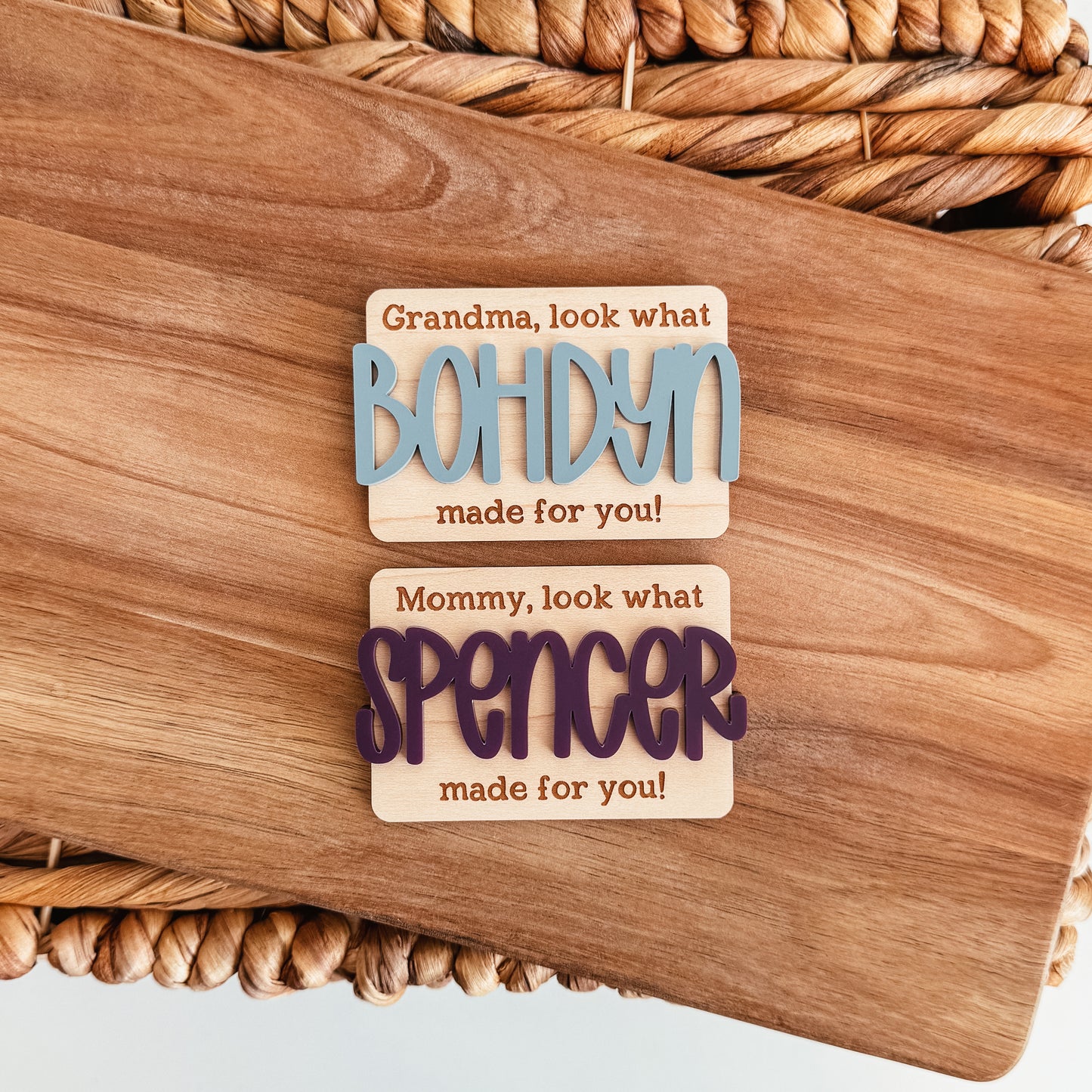 Personalized Look What I Made For You Magnet