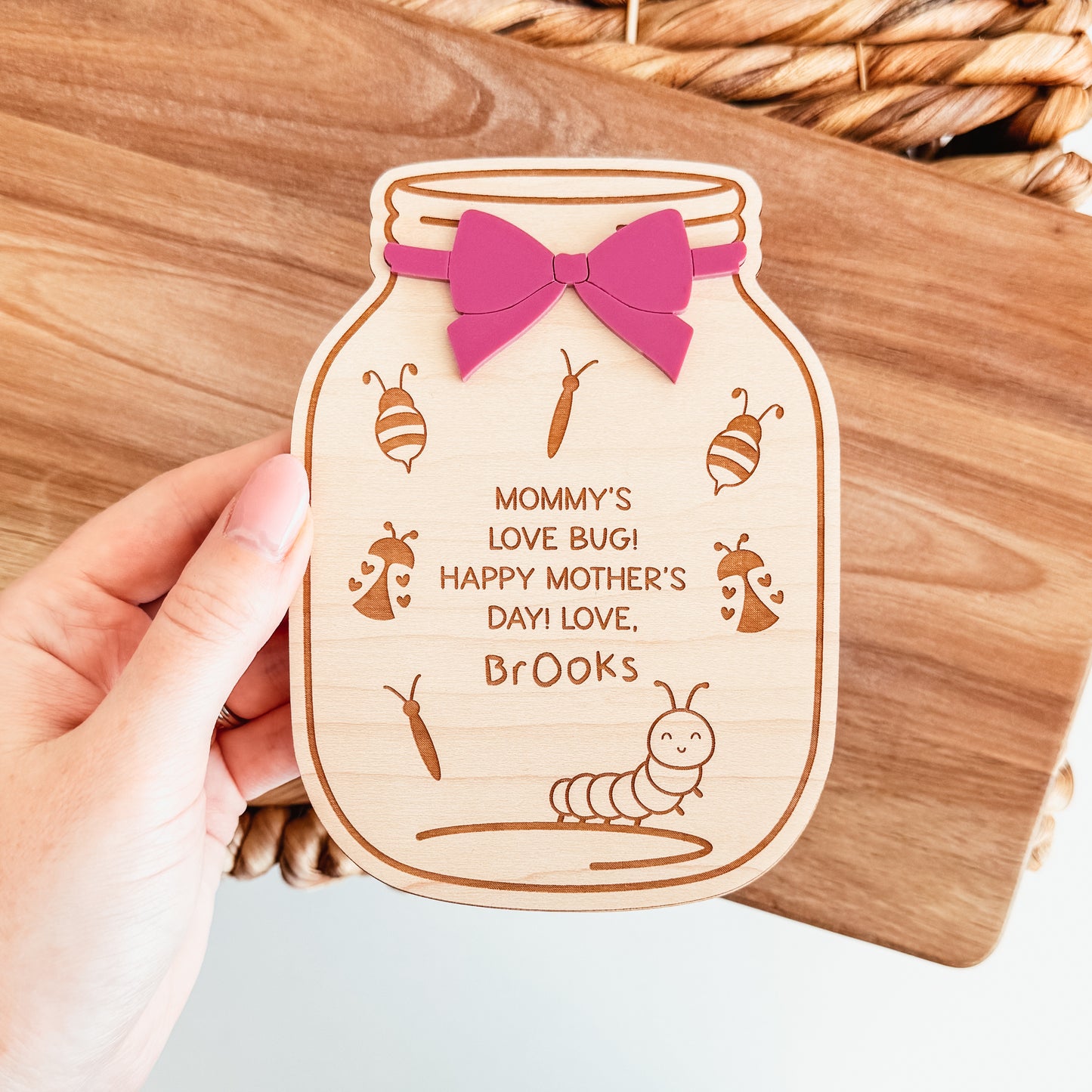DIY Love Bug Custom Fingerprint Magnet