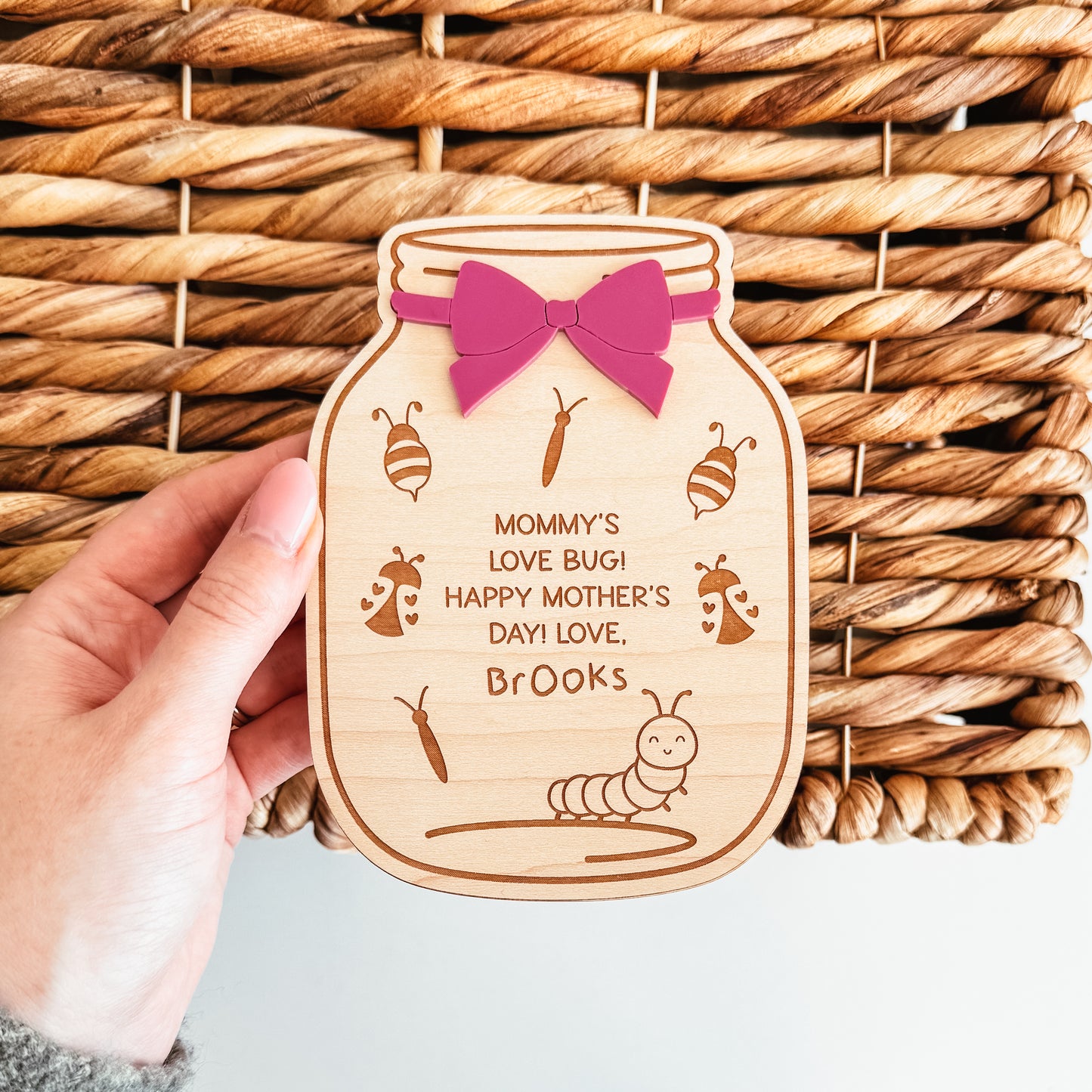 DIY Love Bug Custom Fingerprint Magnet