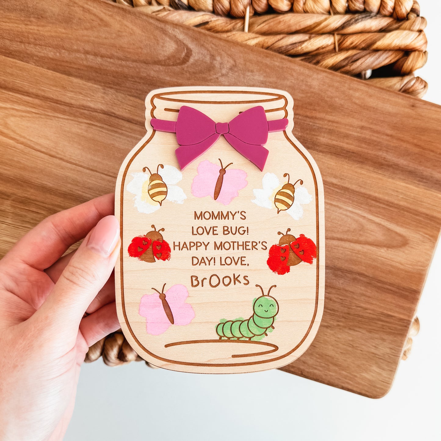 DIY Love Bug Custom Fingerprint Magnet