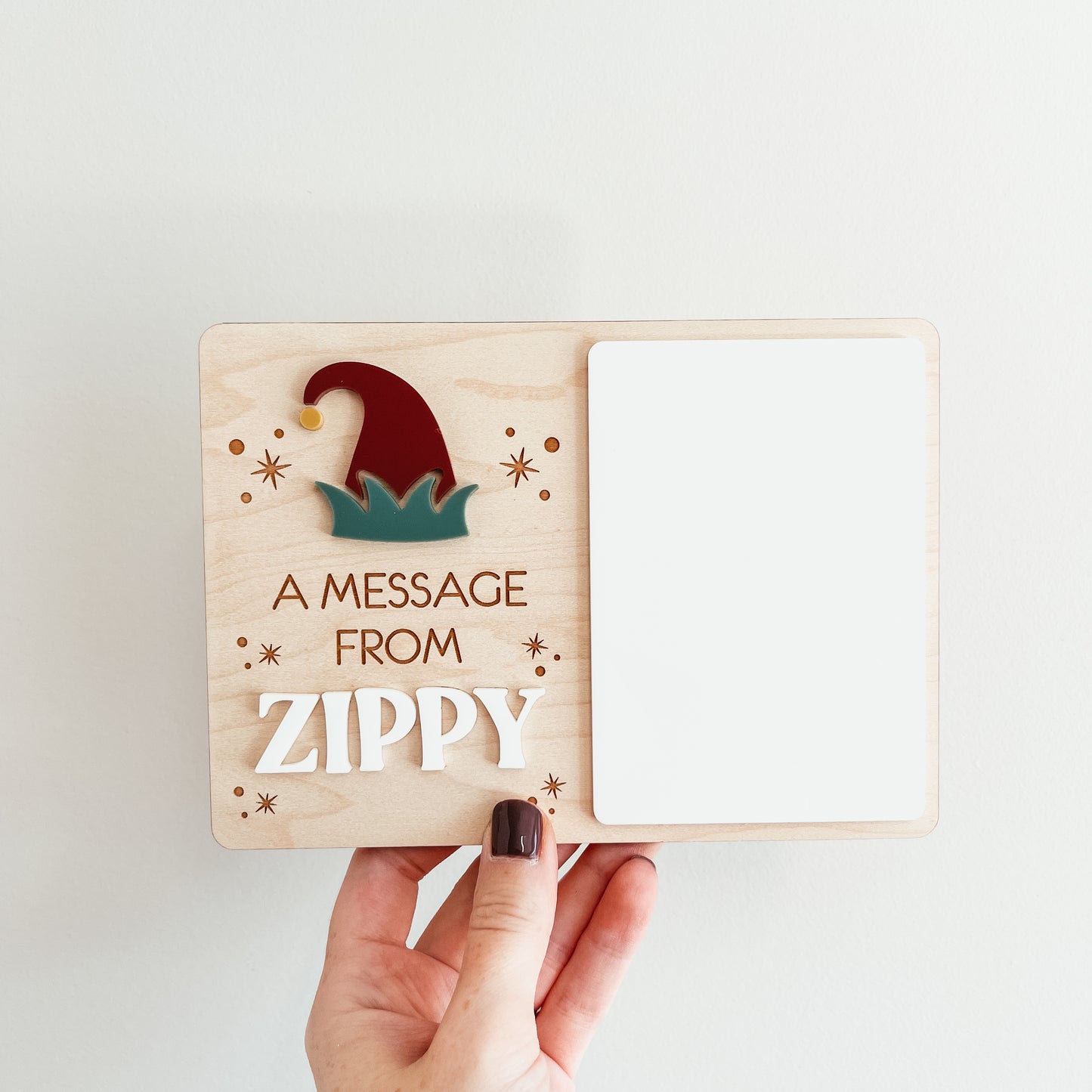 Message From Your Elf Mini Sign