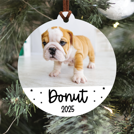 Pet Portrait Ornament